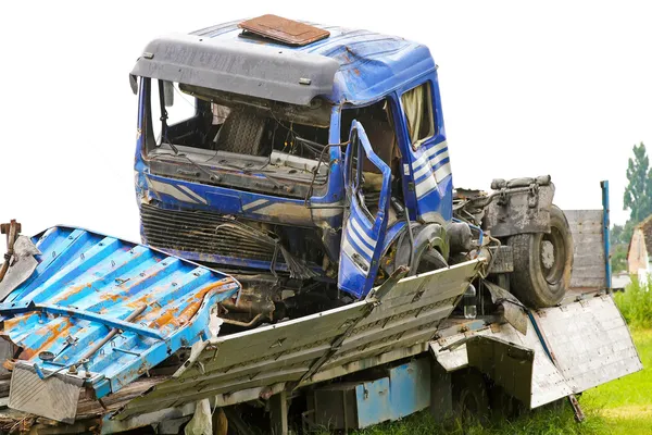 Truck crash 2 — Stockfoto