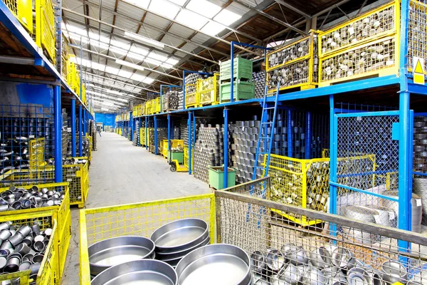 Metal warehouse — Stock Photo, Image