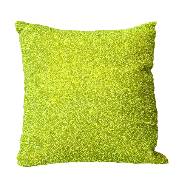 绿色枕头 — 图库照片