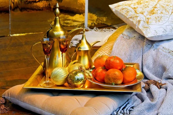 Moroccan tray — Stock Photo, Image