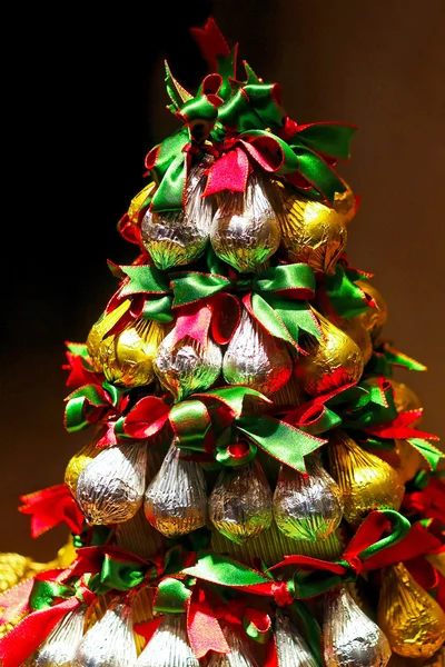 Chocolate Christmas tree — Stock Photo, Image