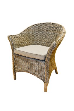 Rattan chair clipart