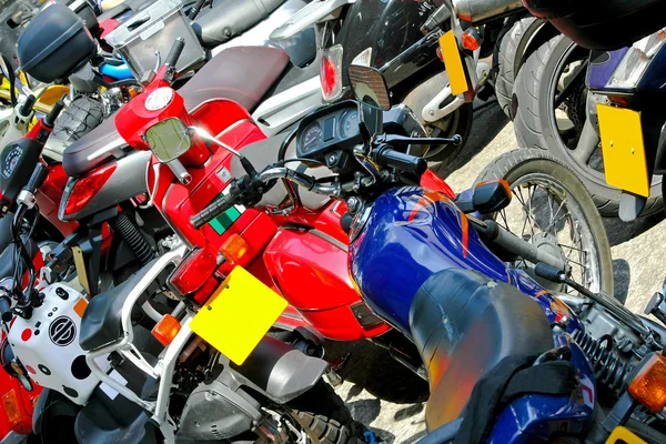 Aparcamiento para motos —  Fotos de Stock