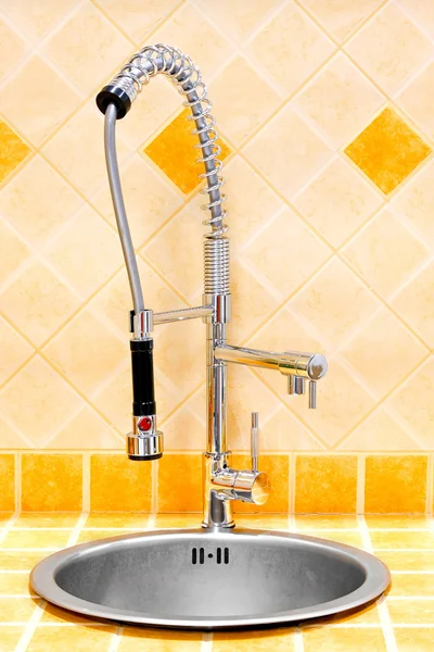 Kitchen faucet — Stock Photo, Image