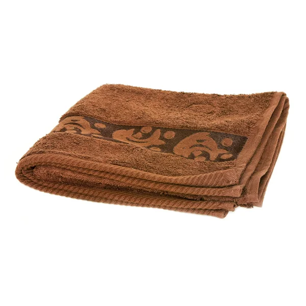 Brown towel — Stock Photo, Image