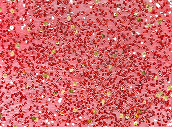 Red pearls — Stock Photo, Image