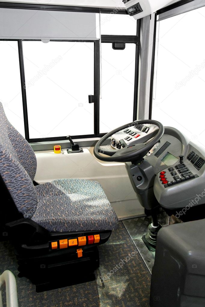 Bus driver seat