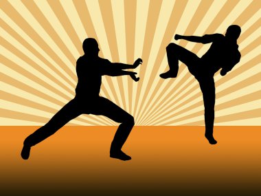 Karate clipart