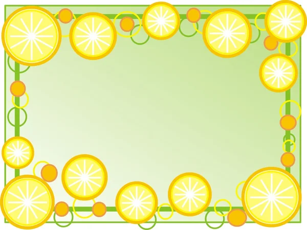 stock image Oranges frame