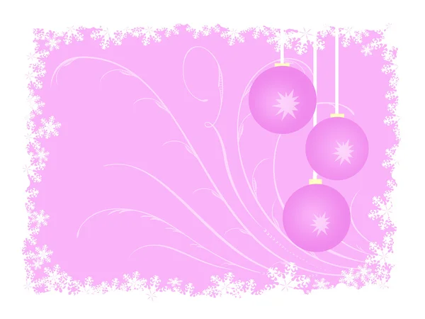 Pink christmas — Stock Photo, Image