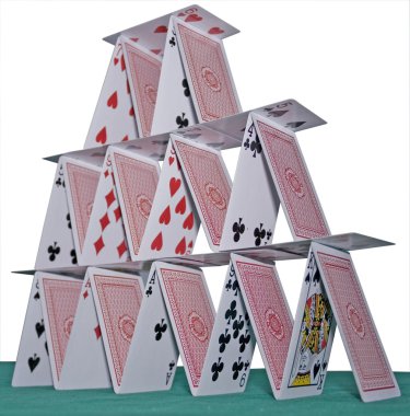 House of cards clipart