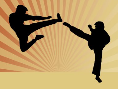 Karate clipart