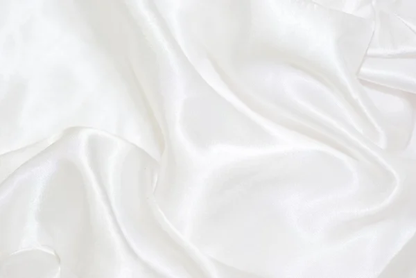 Beyaz saten — Stok fotoğraf