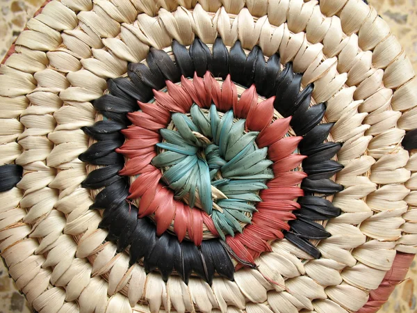 Diseño de cesta africana 1 — Foto de Stock