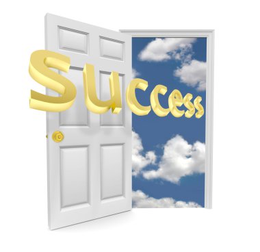 The Door to Opportunity - Success clipart