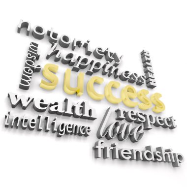 Success and its Many Meanings clipart