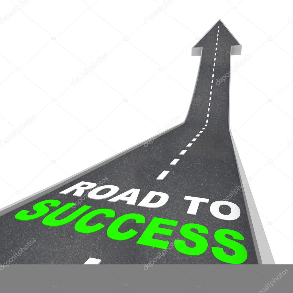Road to Success - Up Arrow