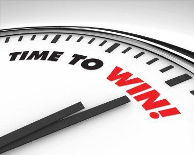 Time to Win - Clock clipart