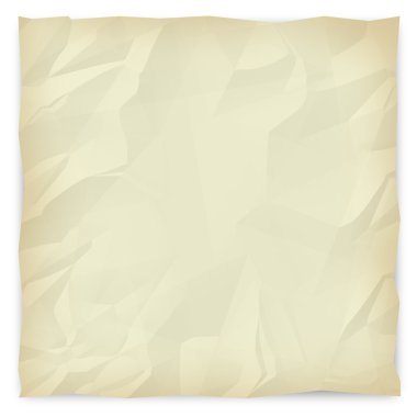 Wrinkled Paper Background 2 - Sepia clipart