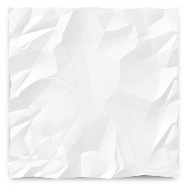 Wrinkled Paper Background 1 clipart