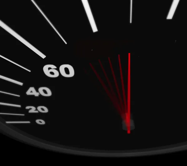 Racing Toward Success - Speedometer — Stock Photo, Image