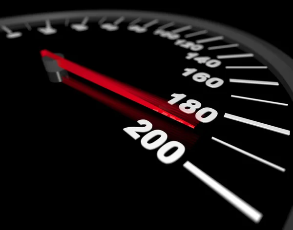 Speeding to the Limit — Stock Photo, Image