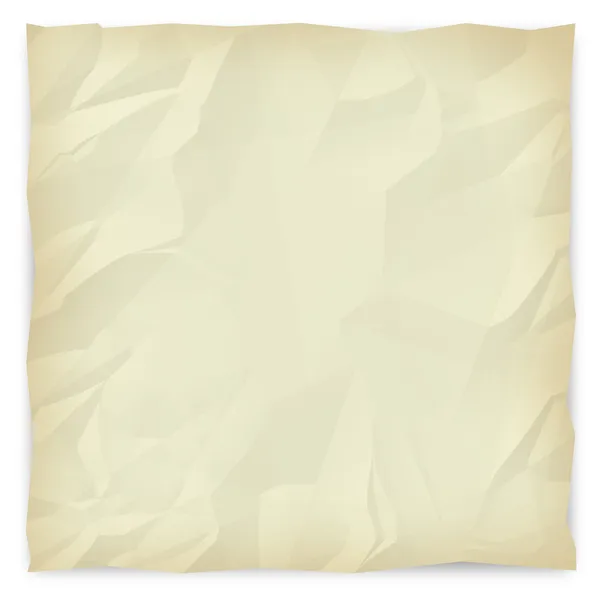 Faltiges Papier Hintergrund 2 - Sepia — Stockfoto