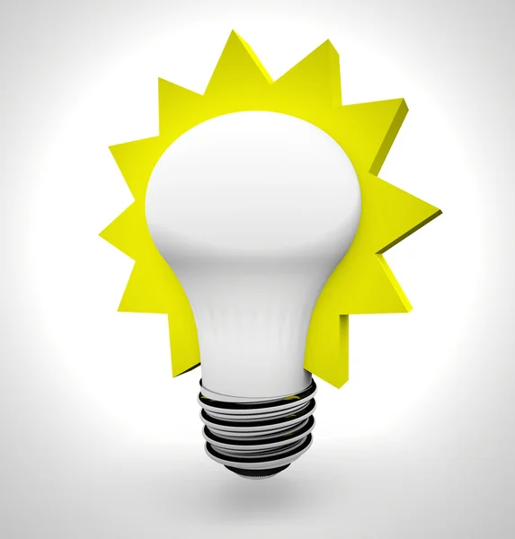 Idea Light Bulb — Stock Photo, Image
