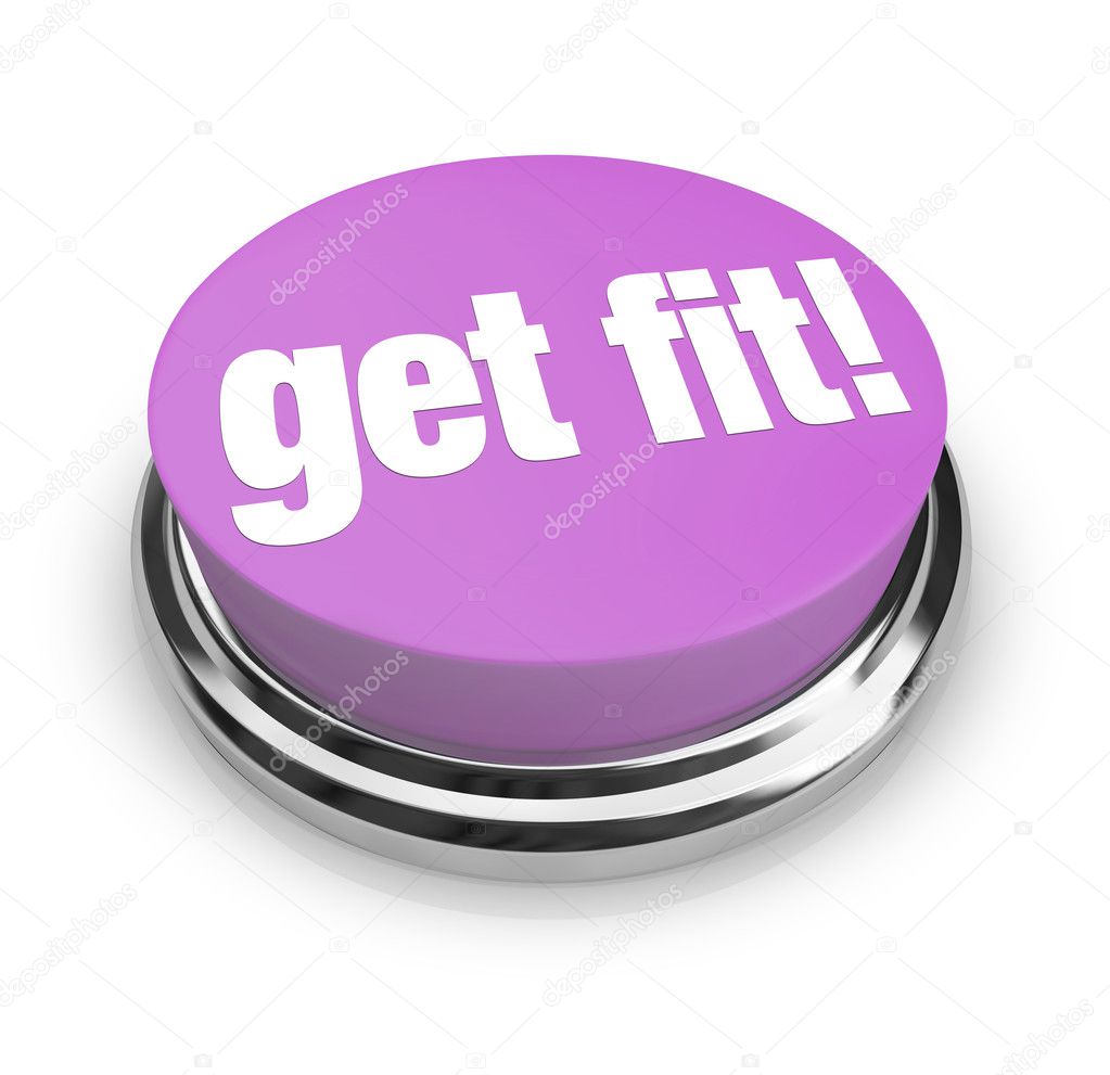 Get Fit - Purple Button