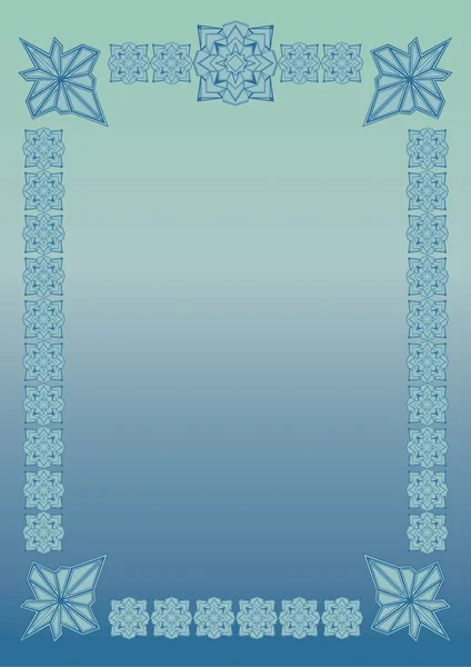 soyut Dekoratif kenarlık