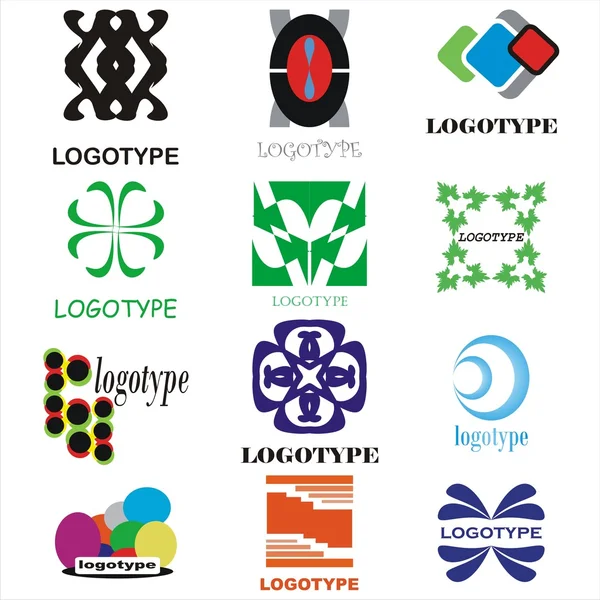 Plantillas de logotipo abstracto — Archivo Imágenes Vectoriales