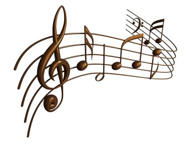 Musical notes clipart