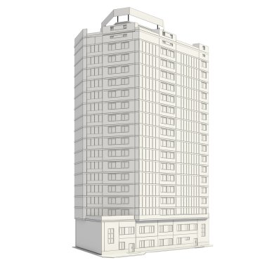 3D idari Bina İnşaatı
