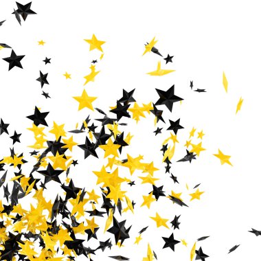 Stars on white clipart