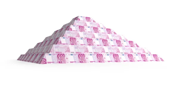 Finanziario 500 euro — Foto Stock