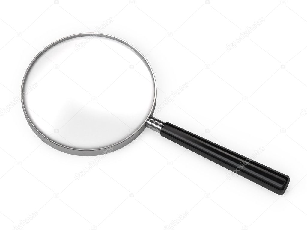 Magnifying Glass, high quality 3d render