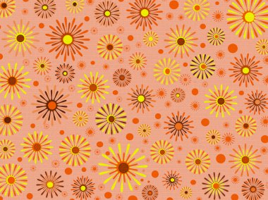 Background flowers clipart