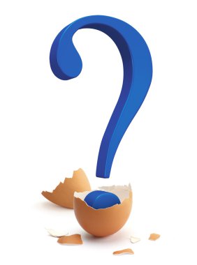 Birth of a Question clipart