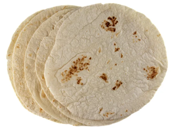Búzaliszt tortilla — Stock Fotó