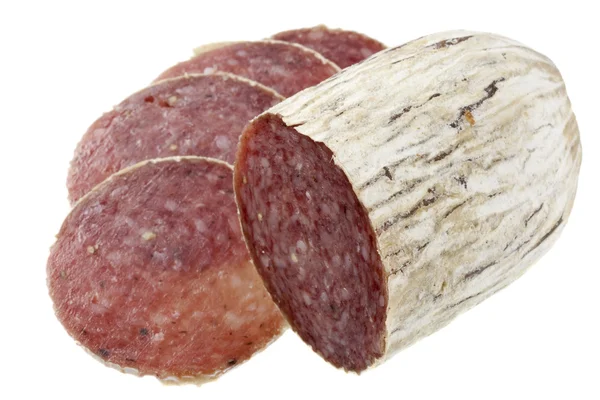 Getrocknete italienische Salami — Stockfoto