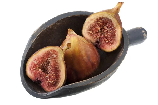 Scoop of fresh Turkish figs — Stock Photo, Image