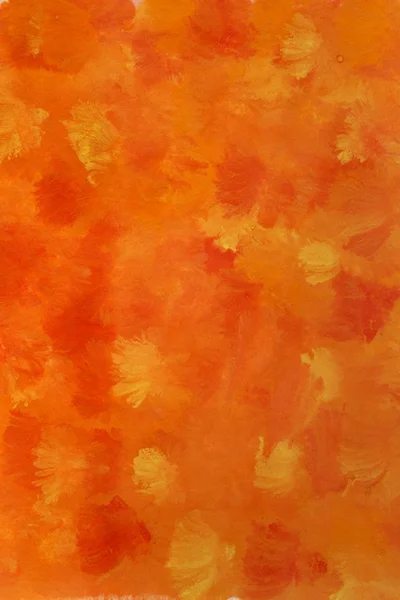 Oranje, gele en rode aquarel — Stockfoto