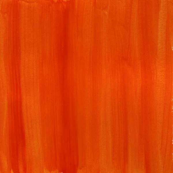 Oranžová a červená akvarel pozadí — Stock fotografie