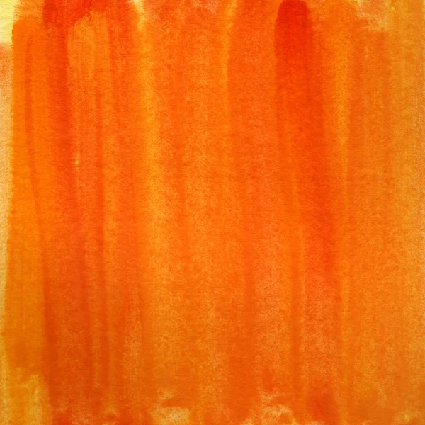 Желтый и оранжевый акварель — стоковое фото