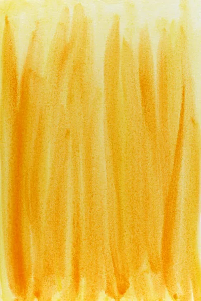黄色、水彩画、抽象的な背景 — ストック写真