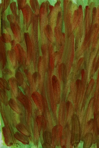 Zielone i czerwone tła akwarela — Zdjęcie stockowe