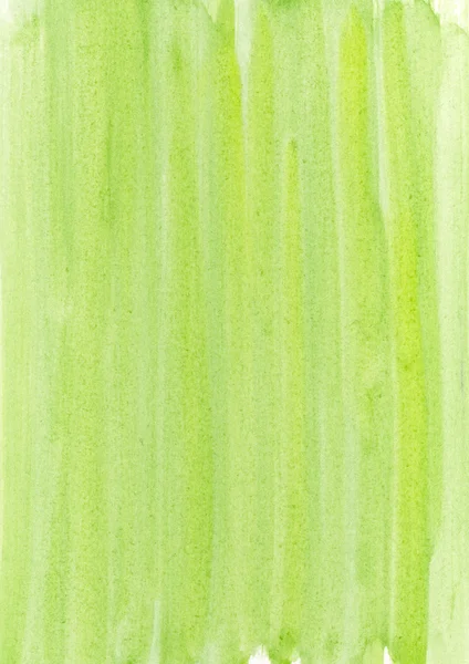 Våren gröna akvarell bakgrunden — Stockfoto