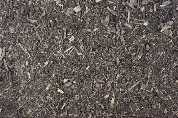 Suchy ogród zalewania gleby tło — Zdjęcie stockowe