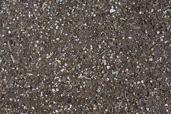 Ogród zalewania gleby tło — Zdjęcie stockowe