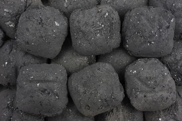 Fondo de briquet de carbón — Foto de Stock